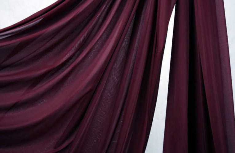 Burgundy Somatic Swing fabric